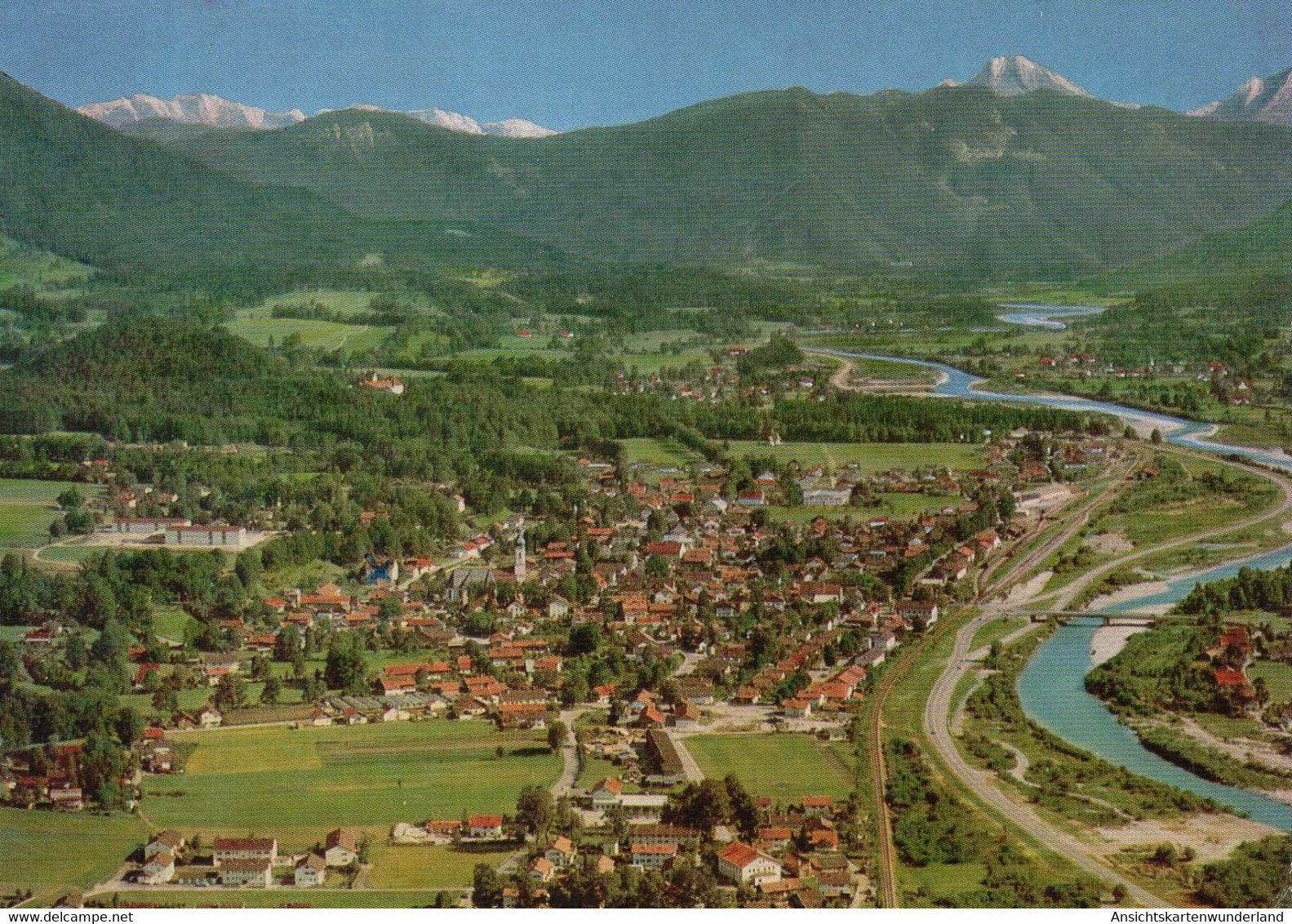 011971  Lenggries Im Isarwinkel  Gesamtansicht - Lenggries