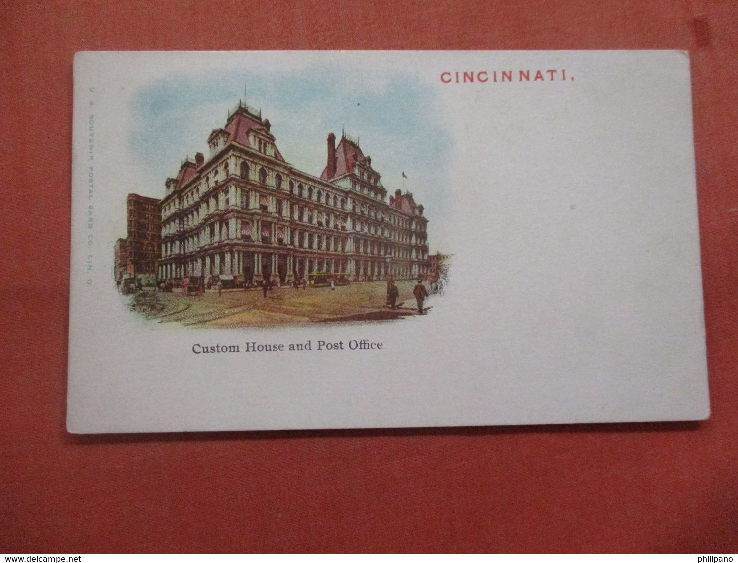 Custom House & Post Office.  Ohio > Cincinnati   .     Ref  5408 - Cincinnati