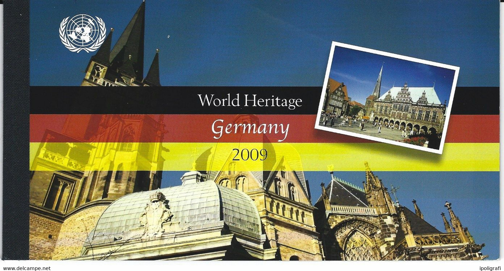 ONU New York 2009 Unesco Patrimonio Mondiale: Germania Carnet Prestige - Cuadernillos