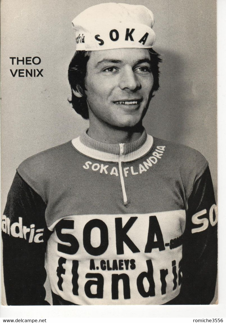 THEO  VENIX  SOKA FLANDRIA 1975 - Ciclismo