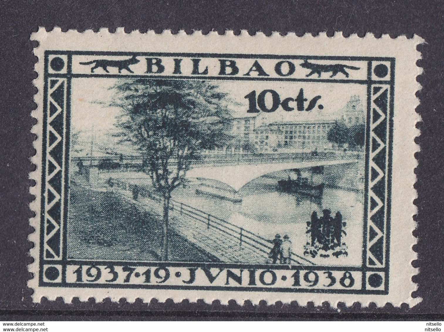 LOTE 2230   ///   (C100) ESPAÑA PATRIOTICOS - BILBAO - CATALOGO FESOFI-SOFIMA Nº 11 **MNH - Nationalistische Ausgaben