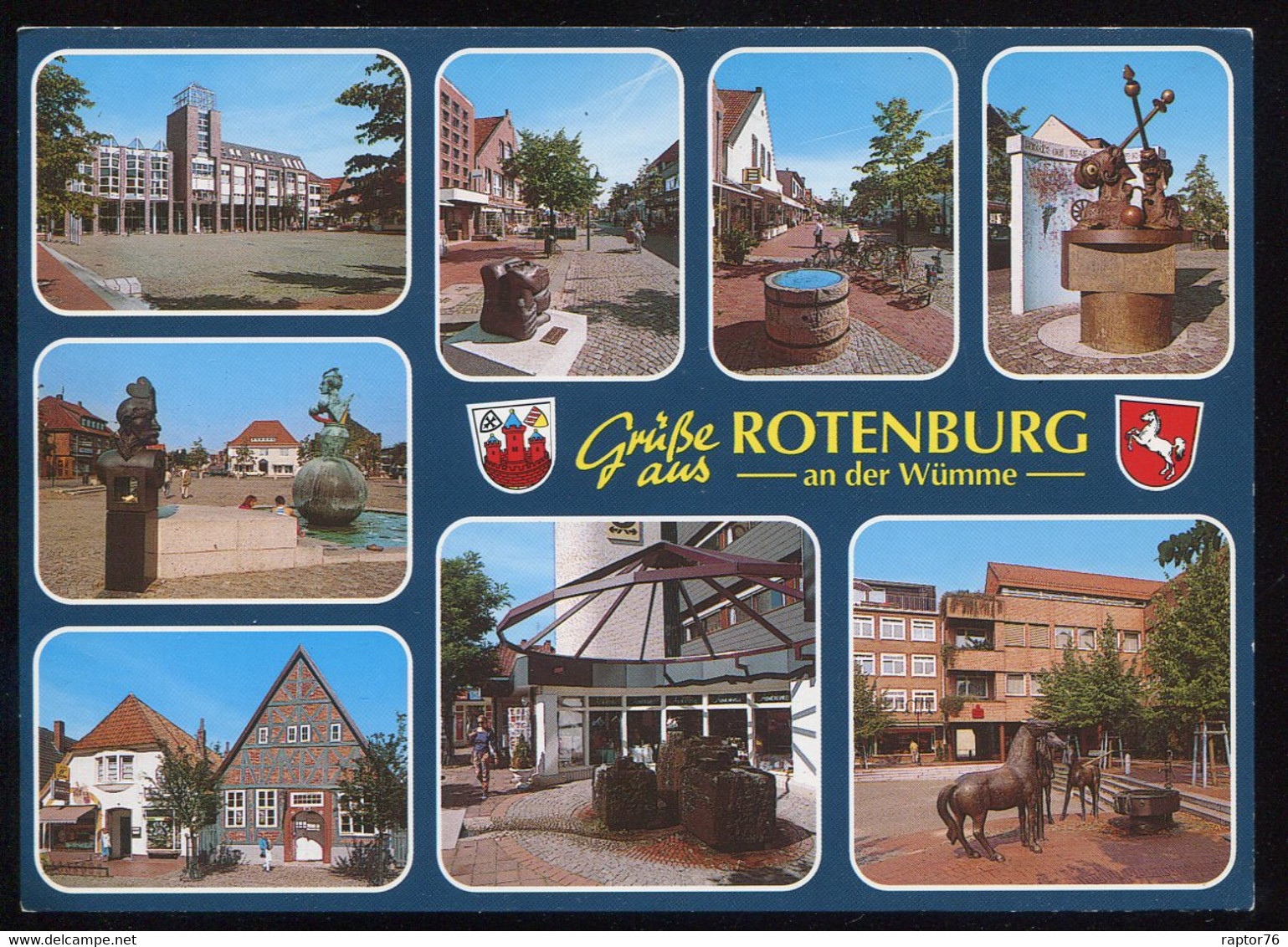 CPM Allemagne Grüsse Aus ROTENBURG An Der Wümme Multi Vues - Rotenburg