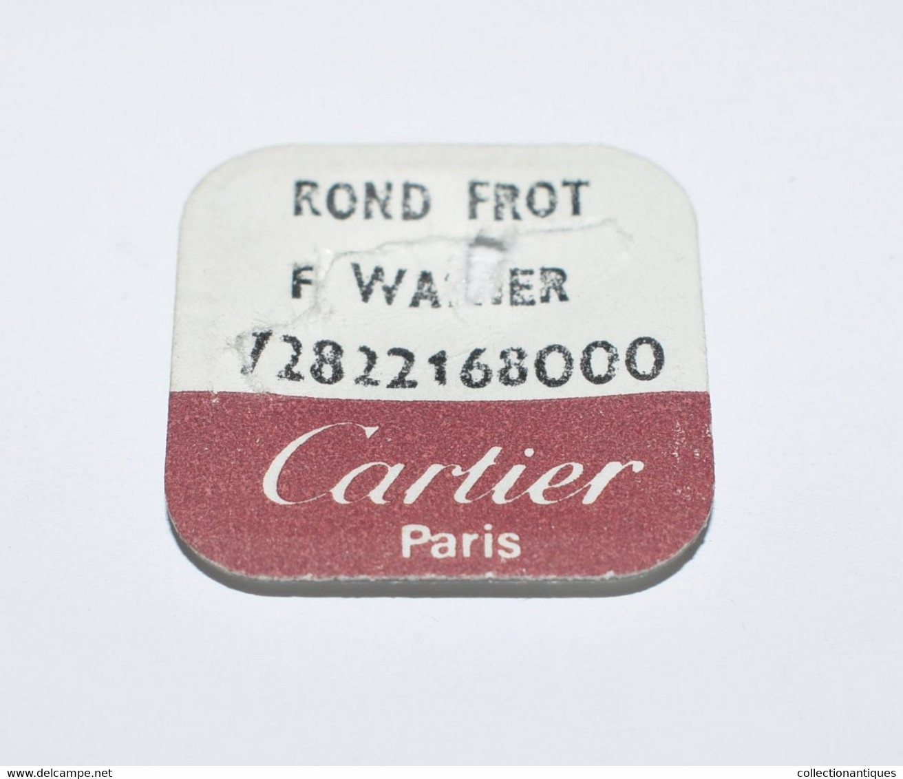 Cartier Rondelle De Frottement - Friction Washer 72822168000 - Materiali