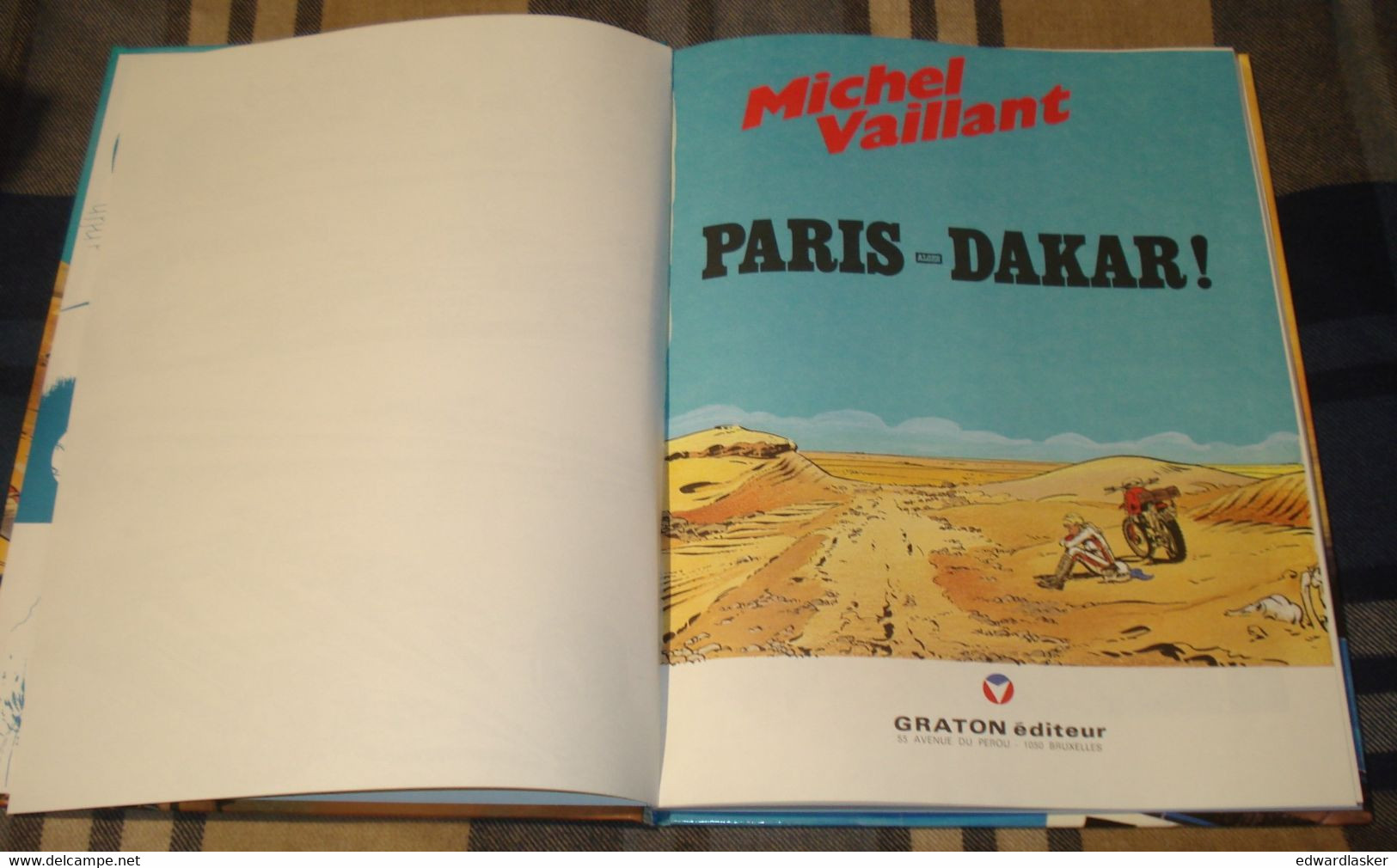 MICHEL VAILLANT 41 : Paris-Dakar ! /Jean Graton - EO Graton 1982 - Très Bon état - Michel Vaillant