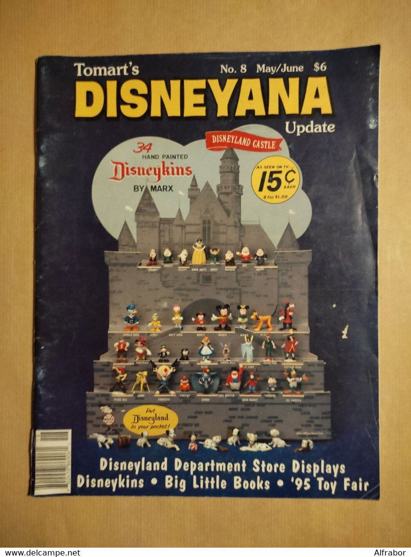 Tomart's DISNEYANA Update N°8 May/june 1995 Walt Disney Mickey Donald - Boeken Over Verzamelen