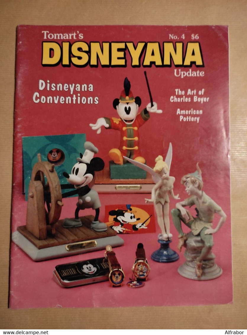 Tomart's DISNEYANA Update N°4 1994 Walt Disney Mickey Donald - Libri Sulle Collezioni