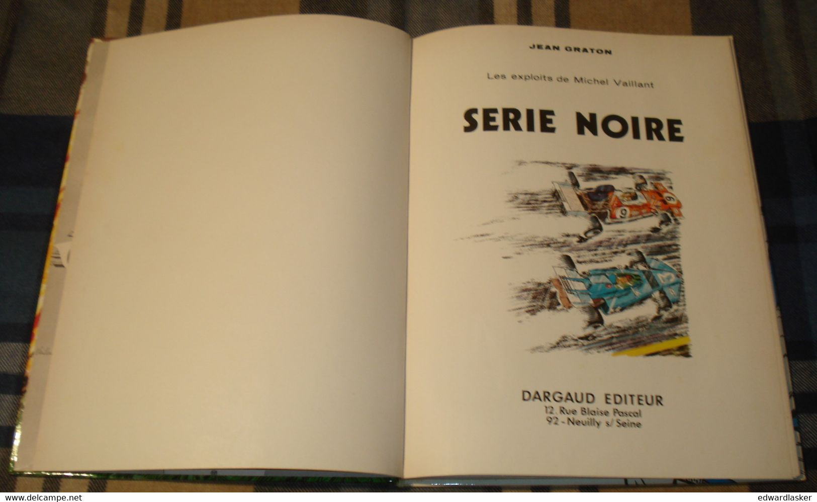 MICHEL VAILLANT 23 : Série Noire /Jean Graton - EO Dargaud 1973 - Très Bon état [2] - Michel Vaillant