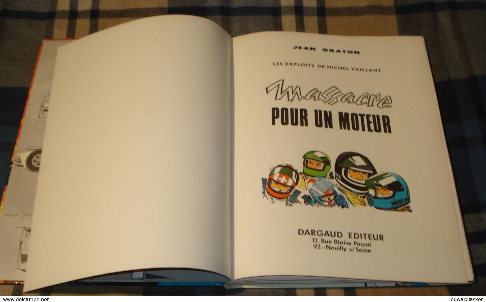 MICHEL VAILLANT 21 : Massacre Pour Un Moteur /Jean Graton - EO Dargaud 1972 - Très Bon état - Michel Vaillant