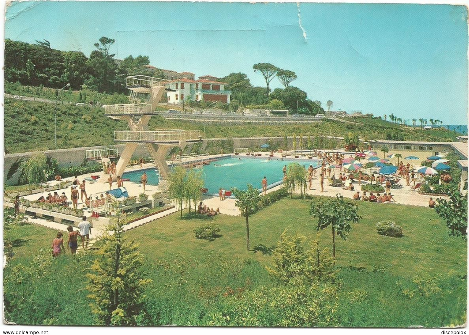 M3993 Ancona - Piscina Comunale / Viaggiata 1962 - Ancona