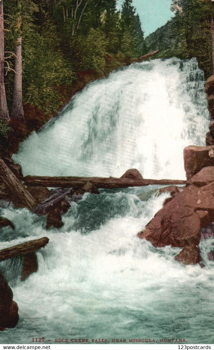 Rock Creek Falls, Near Missoula, Montana - Missoula