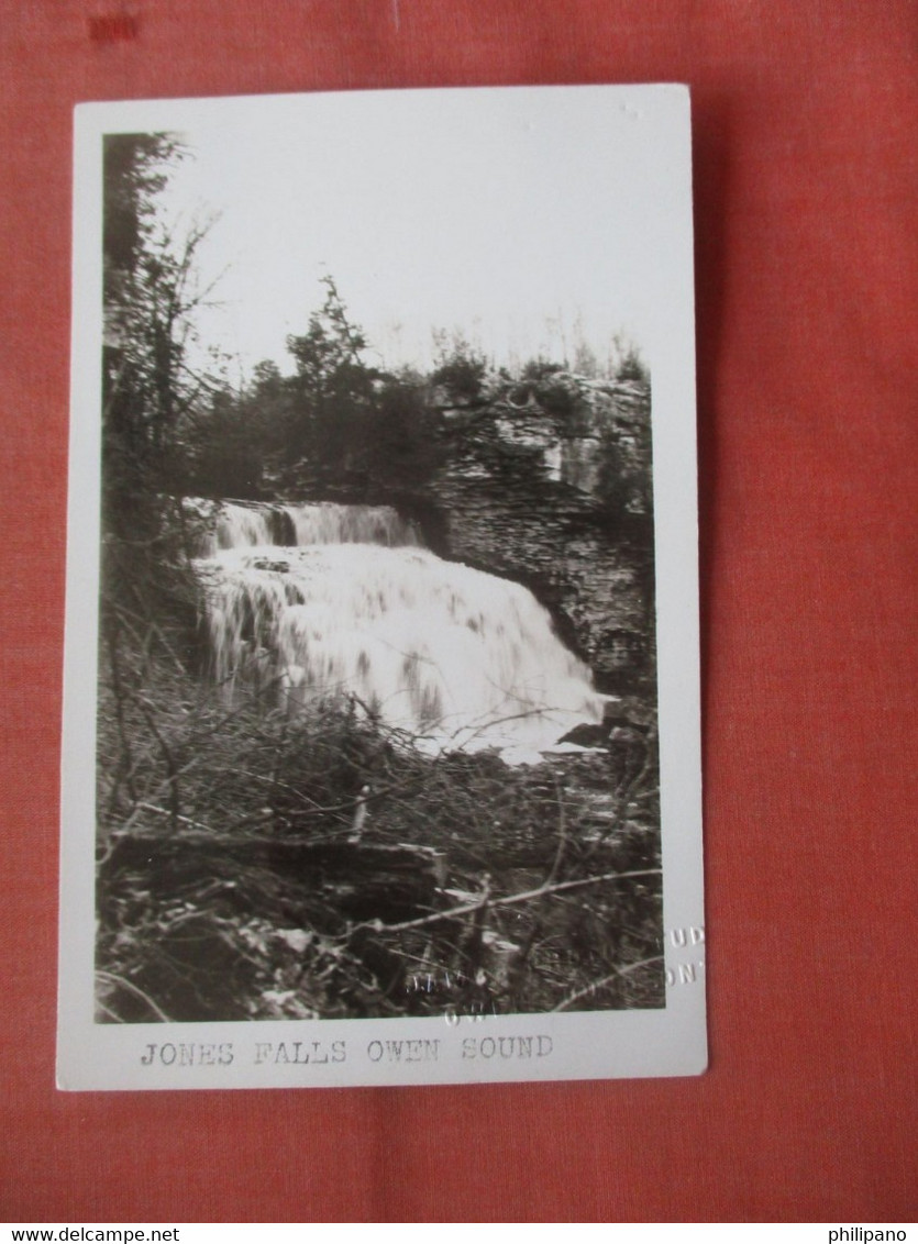 RPPC  Jones Falls Owen Sound.     ref  5410 - Port Arthur