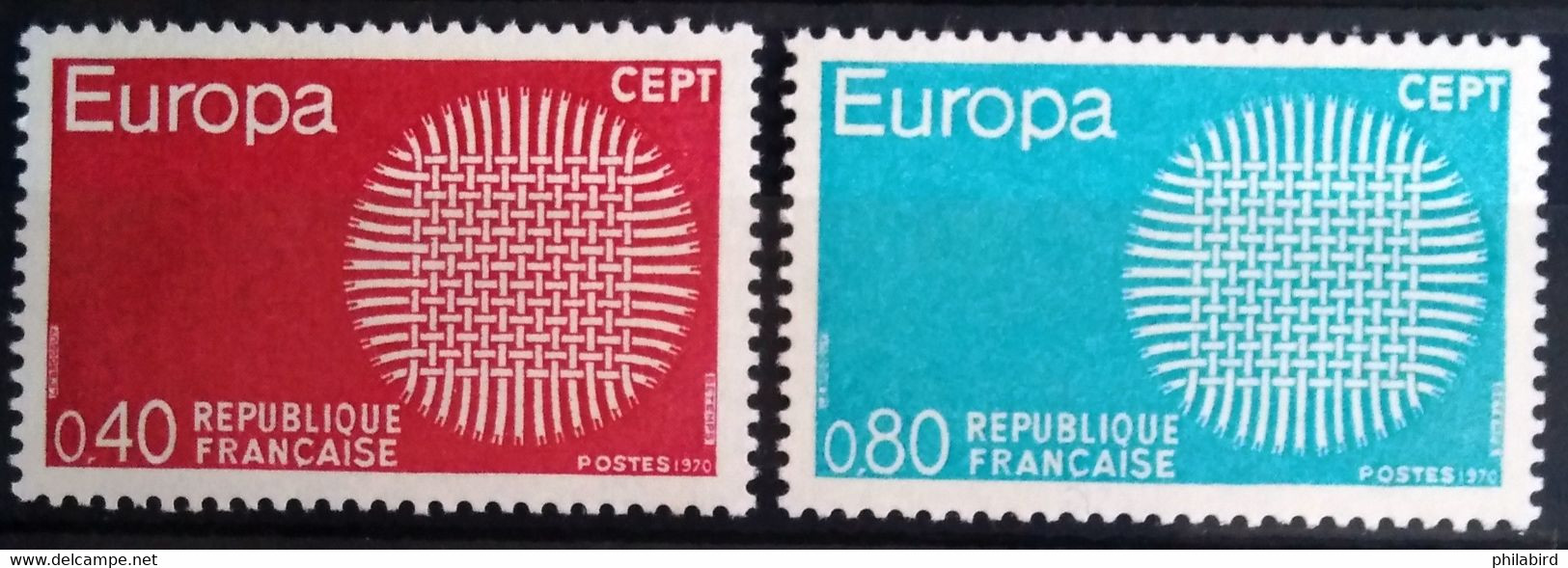 EUROPA 1970 - FRANCE                    N° 1637/1638                       NEUF** - 1970