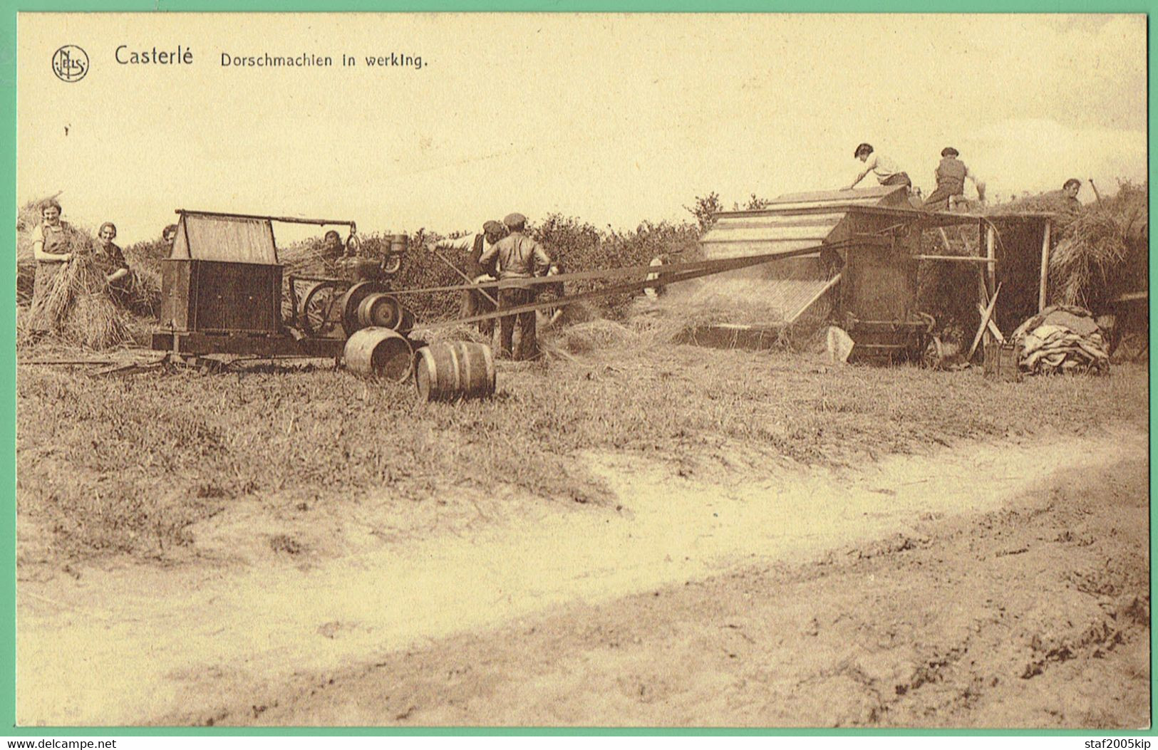 Casterlé - Dorschmachien In Werking - Kasterlee - Kasterlee