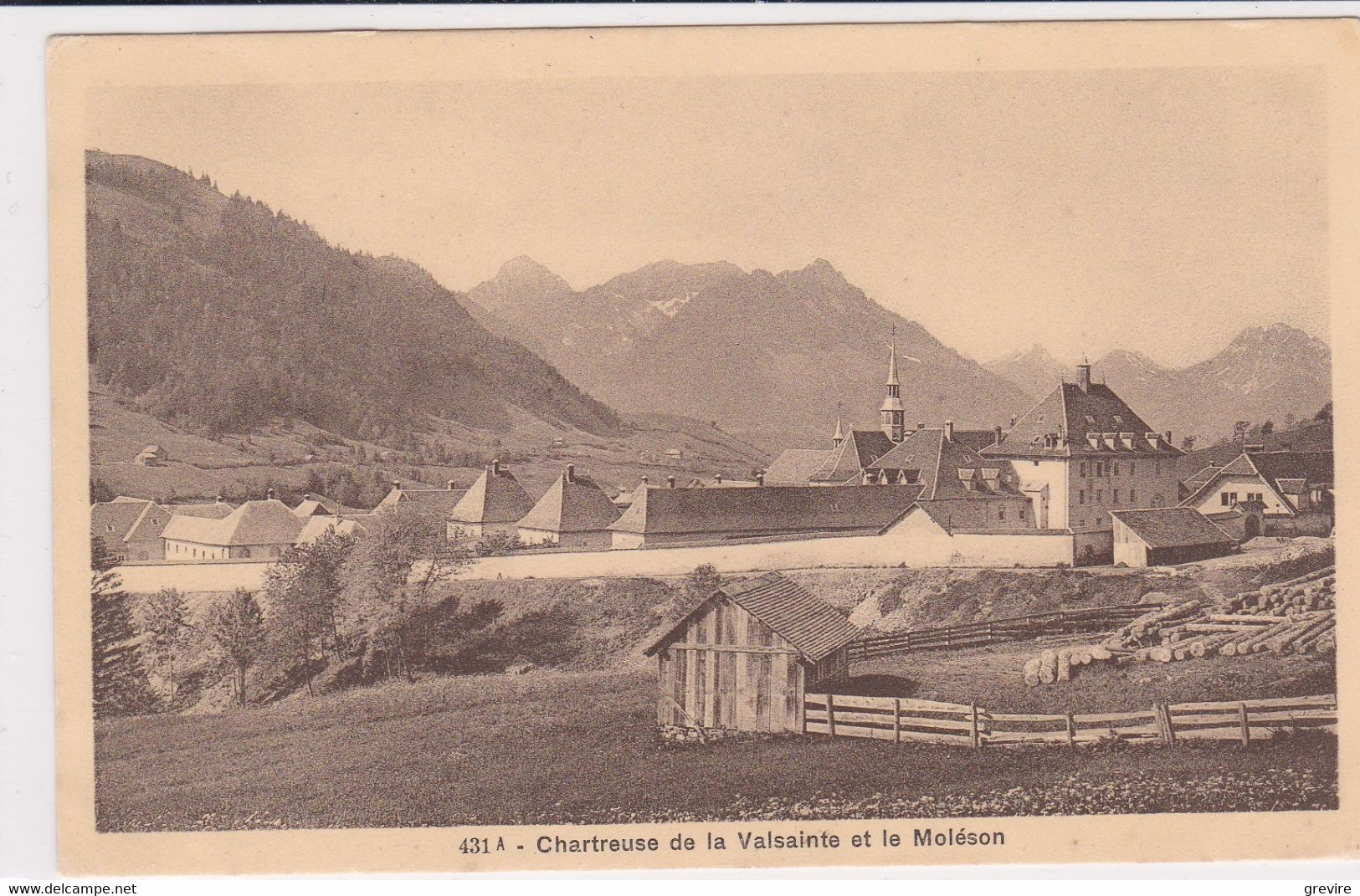 Cerniat, Chartreuse De La Valsainte Et Le Moléson. O POSIEUX - Cerniat 