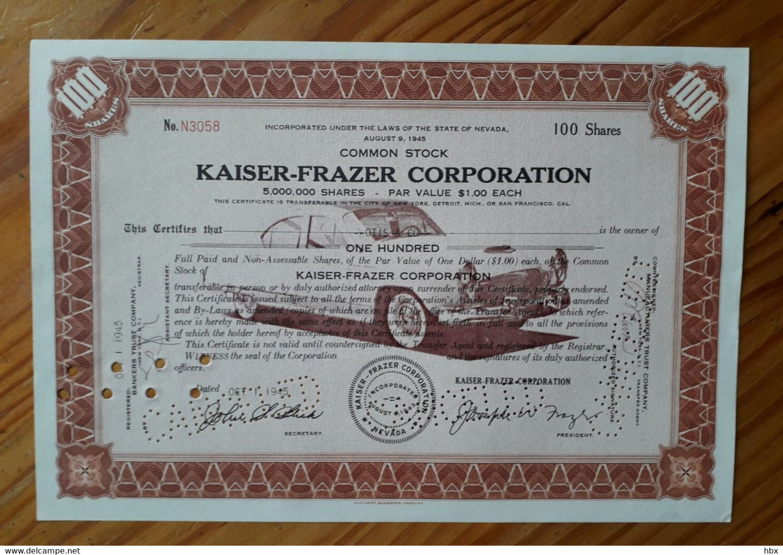 Kaiser-Frazer Corporation - 1945 - Cars