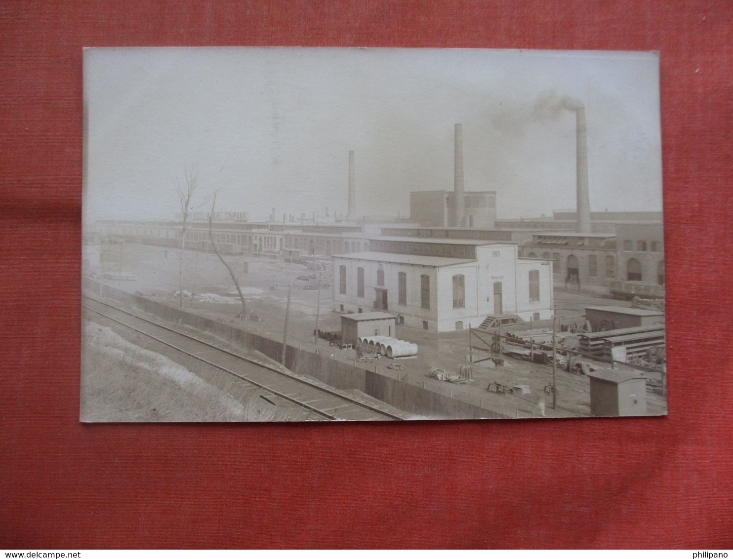 RPPC.  AMERICAN STEEL & WIRE WAUKEGAN, ILL    Ref  5412 - Waukegan