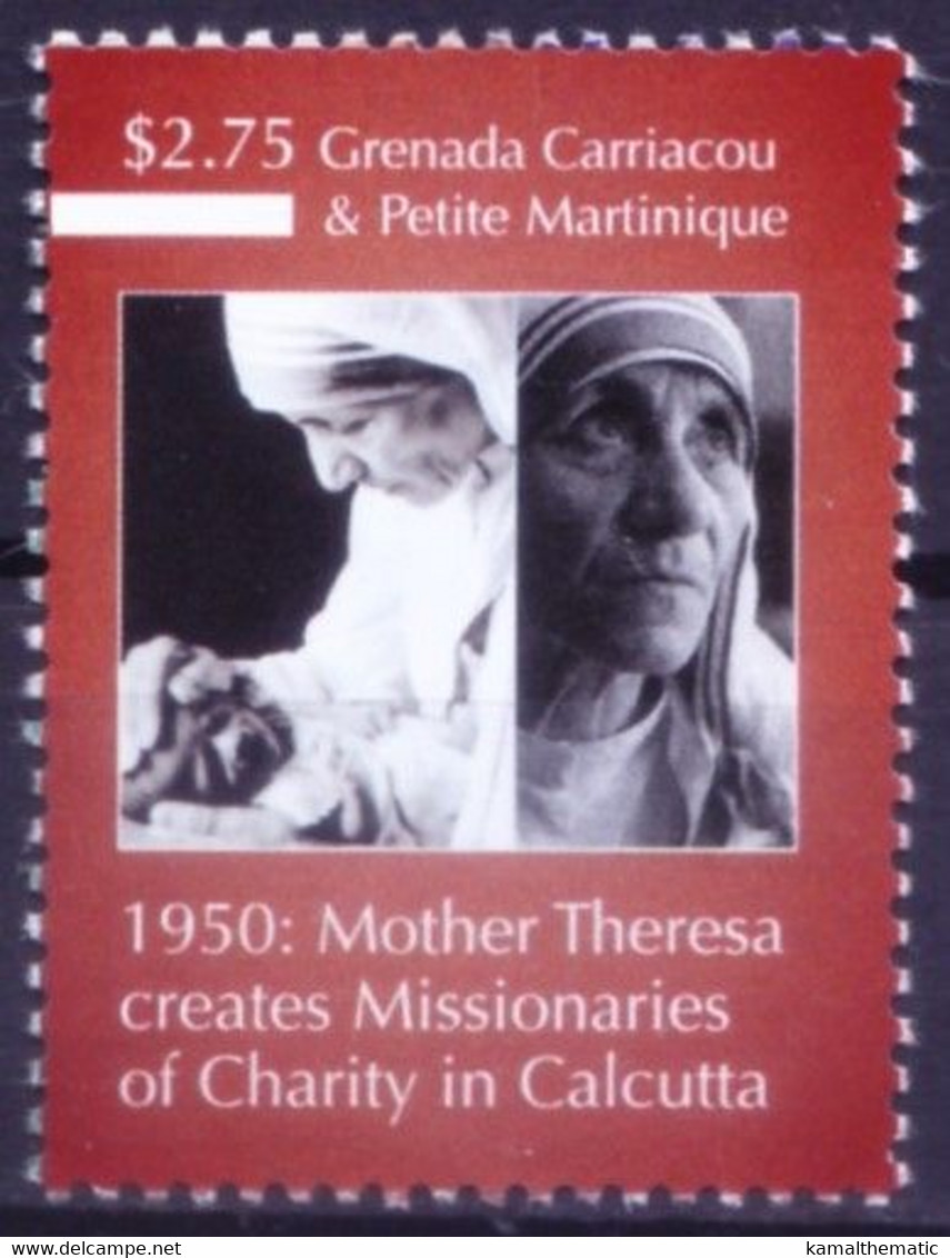 Grenada Ca. Pe. 2011 MNH, Mother Teresa Missionaries Of Charity Nobel Peace - Mother Teresa