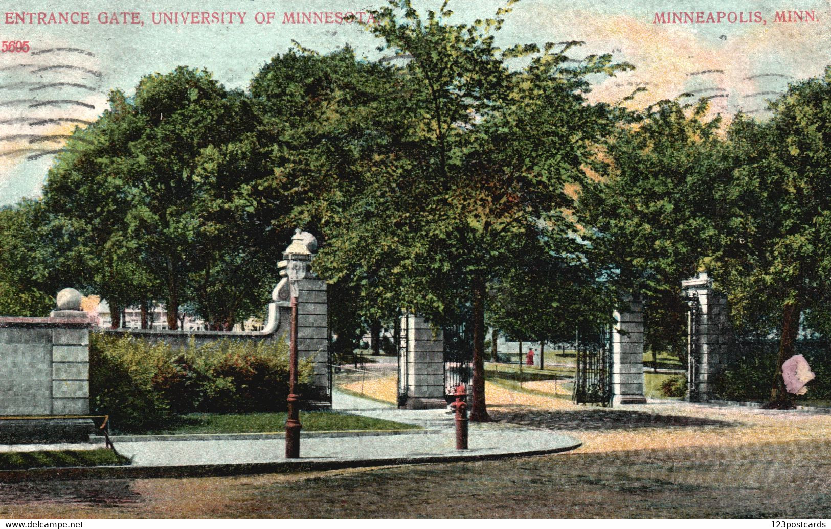 Entrance Gate, University Of Minnesota - Minneapolis - RARE! - Minneapolis