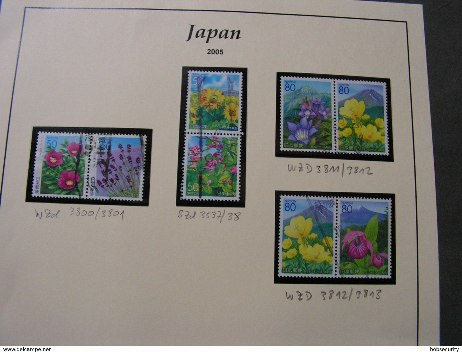 Japan Blumen Lot 2005 - Collezioni & Lotti