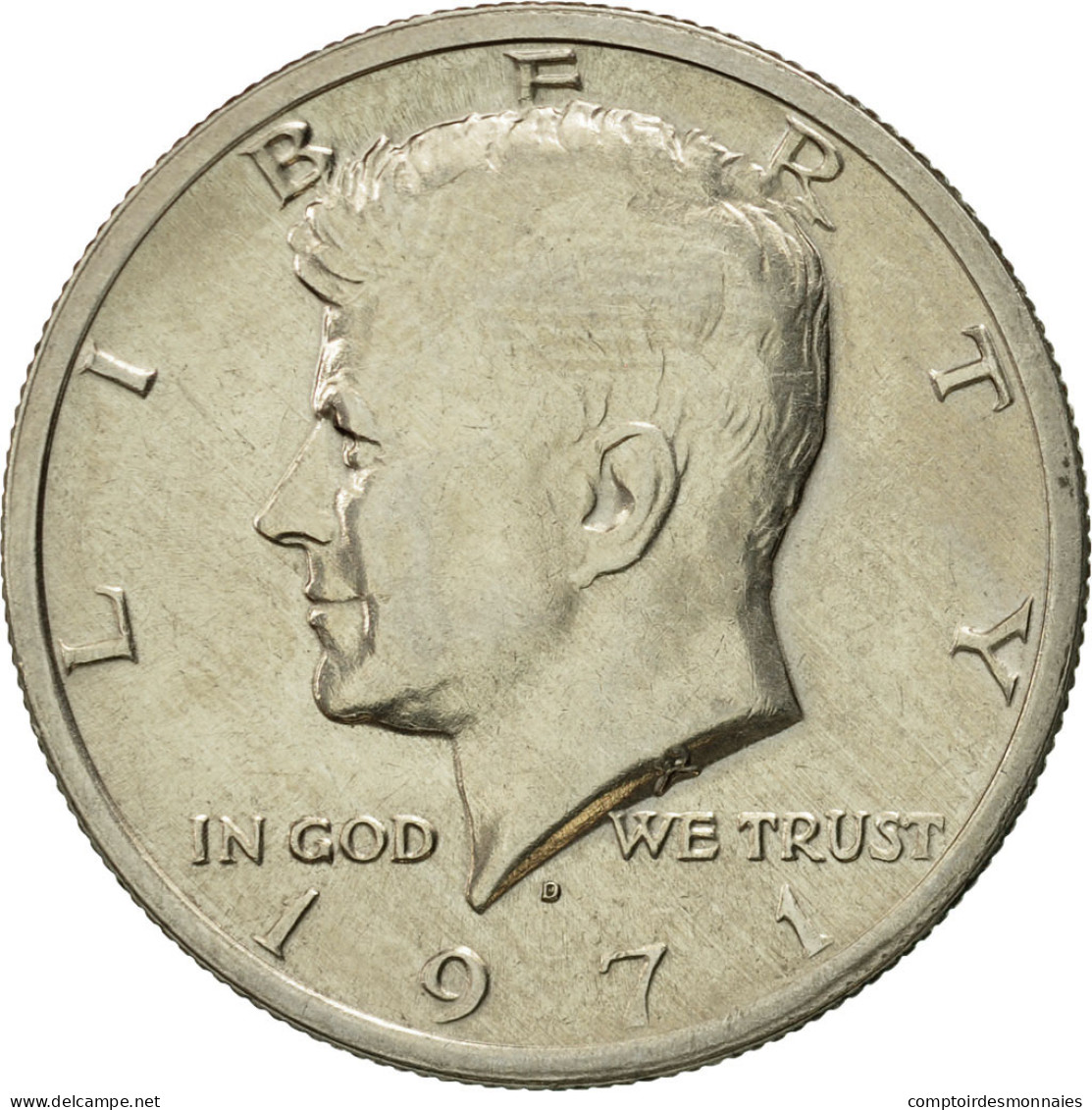 Monnaie, États-Unis, Kennedy Half Dollar, Half Dollar, 1971, U.S. Mint, Denver - 1964-…: Kennedy
