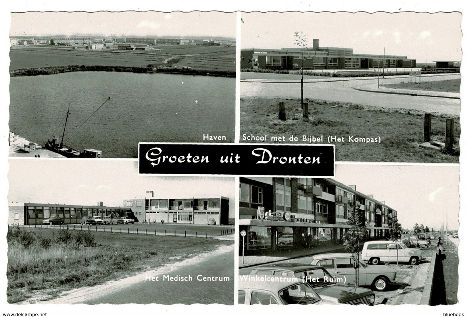 Ref 1510 - Real Photo Postcard - Dronten  - Gelderland Netherlands Holland - Dronten