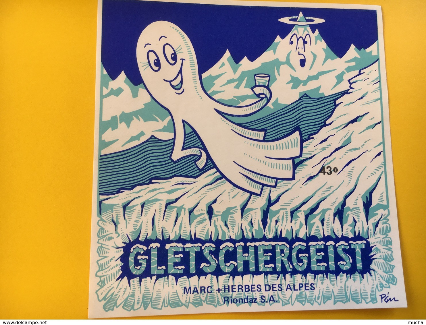 8805 - Gletschergeist Marc & Herbes Des Alpes  Suisse - Montagnes