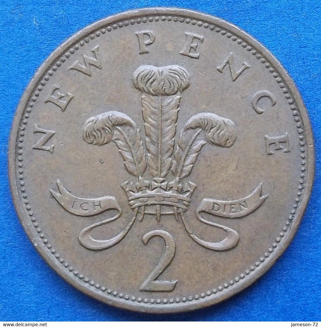 UK - 2 New Pence 1981 KM# 916 Elizabeth II Decimal Coinage - Edelweiss Coins - Autres & Non Classés