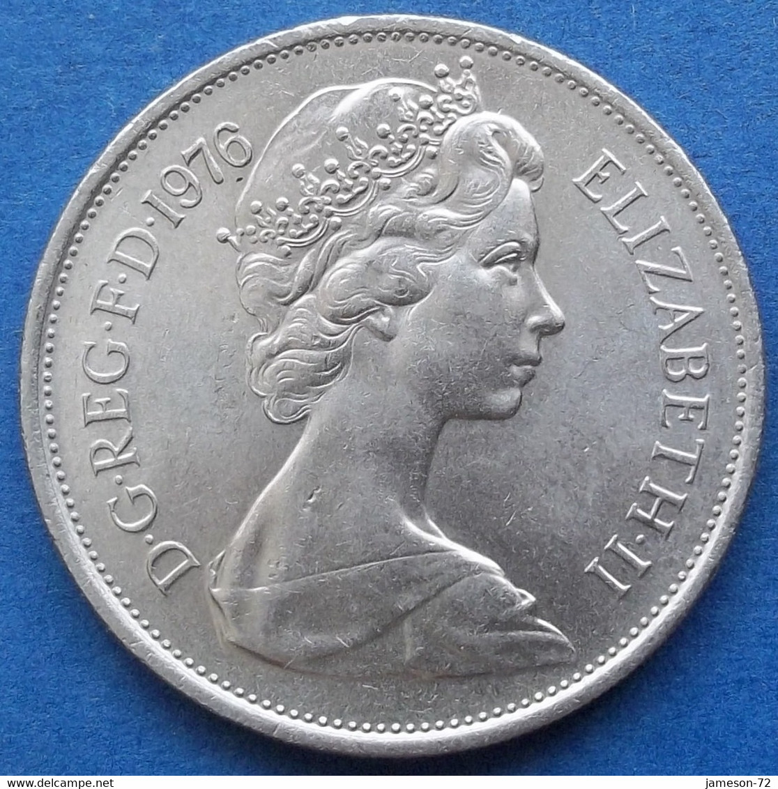 UK - 10 New Pence 1976 KM# 912 Elizabeth II Decimal Coinage - Edelweiss Coins - Sonstige & Ohne Zuordnung