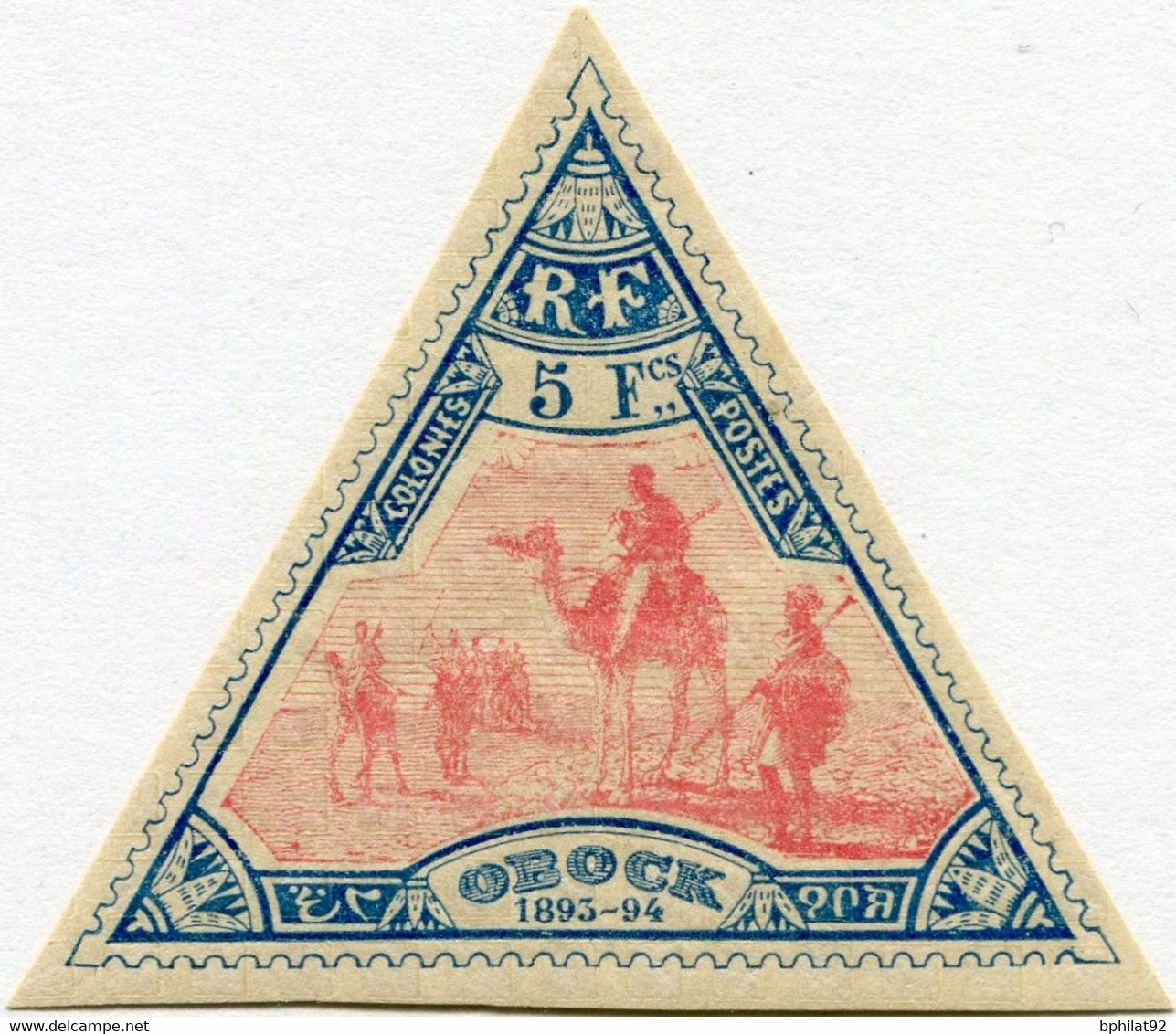 !!! OBOCK. N°61 NEUF CHARNIÈRE PROPRE. TB - Unused Stamps