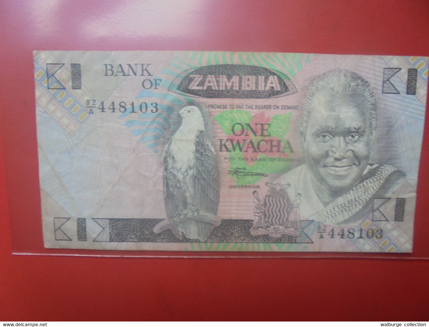 ZAMBIE 1 KWACHA Circuler - Zambie