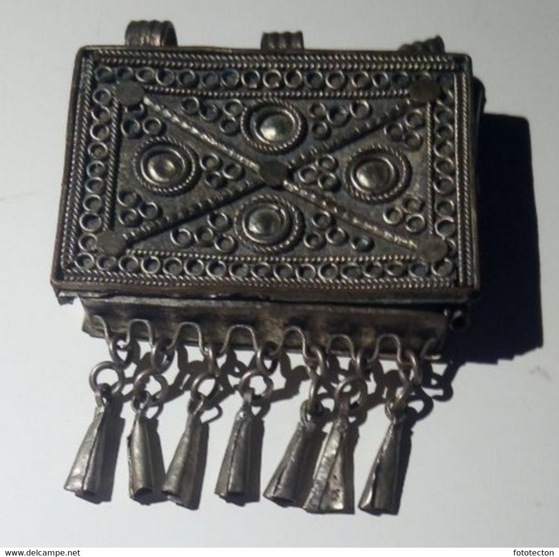 Folklore Arte Orientale - Greece? Turkey? Egypt? Meddle East Popular Art - Pendant? Talisman? - φυλαχτό, λαϊκή τέχνη - Arte Orientale