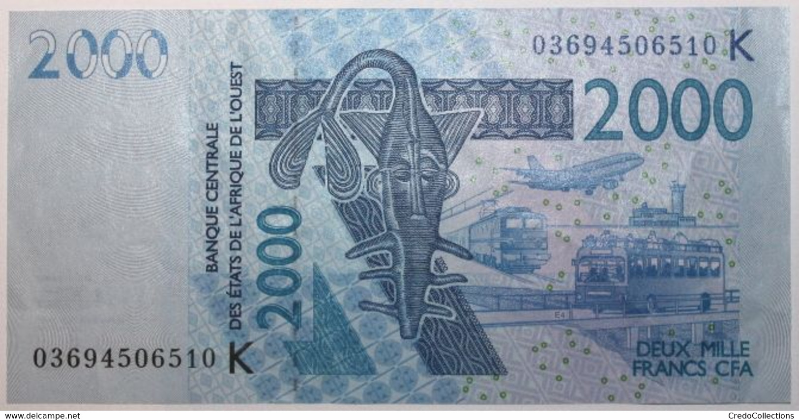 Sénégal - 2000 Francs - 2003 - PICK 716 Ka - SPL - Westafrikanischer Staaten