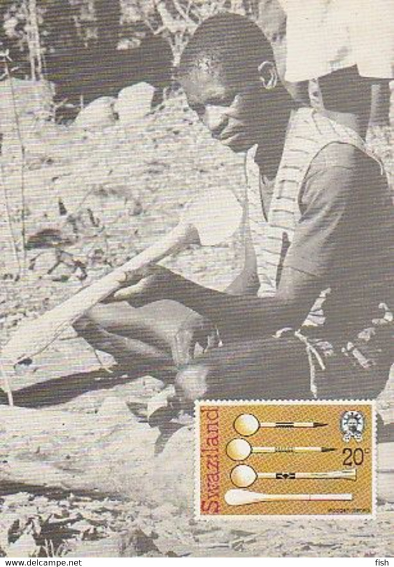 Swaziland  & Postal, Wooden Utensils 1982  (1184) - Swazilandia