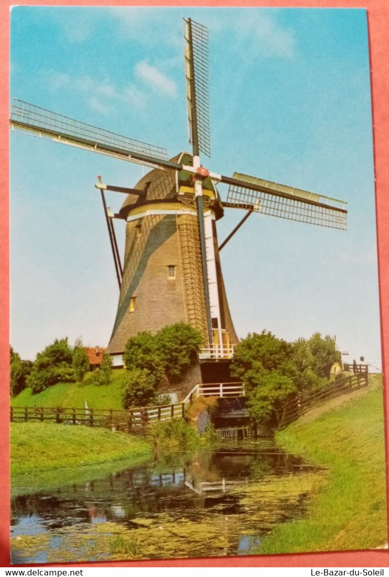 CP, Pays Bas, MOULIN LEIDSCHENDAM Holland OnderMolen Van Driegang Van De Driemanspolder - Leidschendam