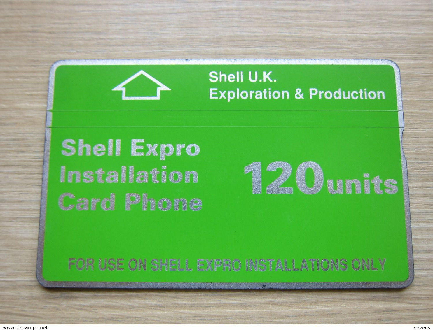L&Gyr Phonecard, 204B,Shell Expro Installation Card Phone,120unites - Plateformes Pétrolières