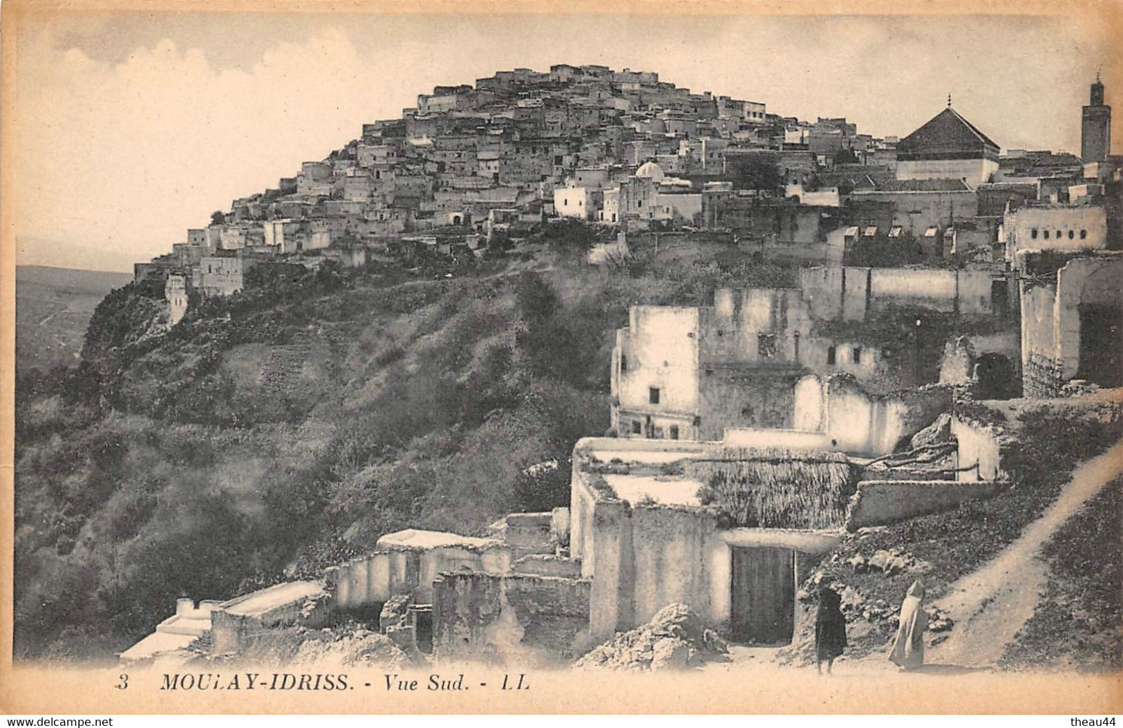 ¤¤   -   MAROC    -    MOULAY-IDRISS   -  Lot De 3 Cartes  -  Panorama D'Hibeur, Chaine Du Zerham, Massif Du Zerhoun.... - Altri & Non Classificati