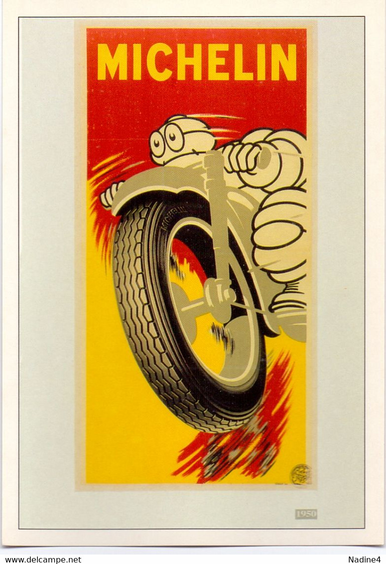 CP - PK - Banden Pneus Car Tires - Michelin - Pneu ZZ Moto 1950 - Ed. Spéciale Pour Le Centenaire - Publicité