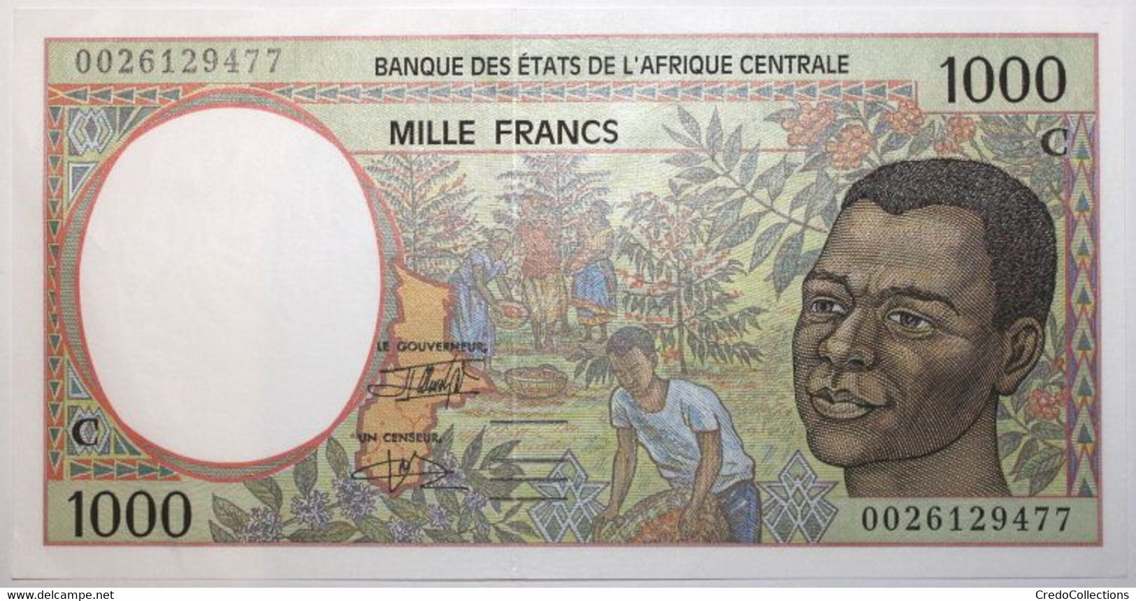 Congo - 1000 Francs - 2000 - PICK 102Cg - NEUF - Centraal-Afrikaanse Staten