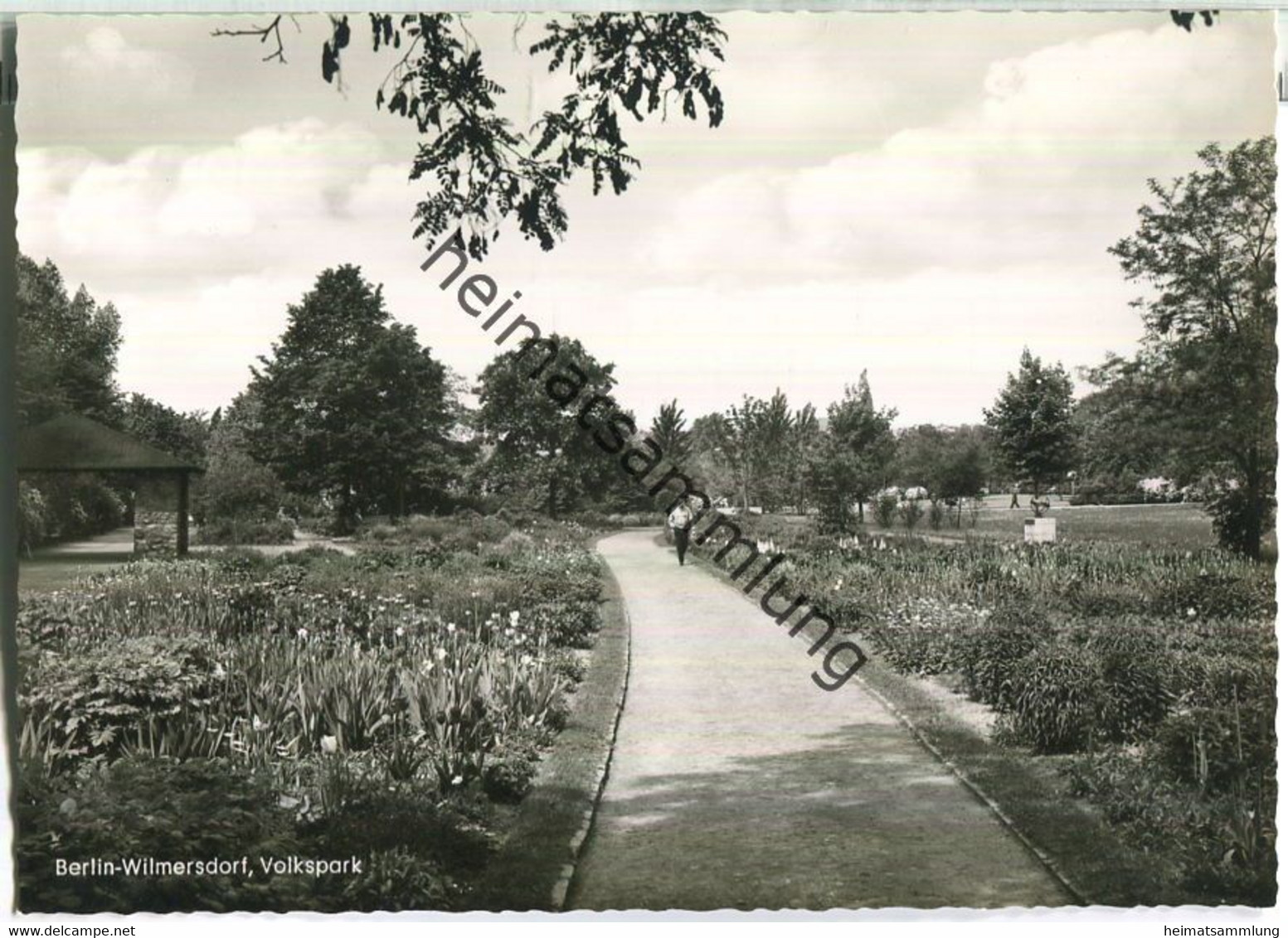 Berlin - Wilmersdorf - Volkspark - Foto-Ansichtskarte - Verlag Kunst Und Bild Berlin - Wilmersdorf