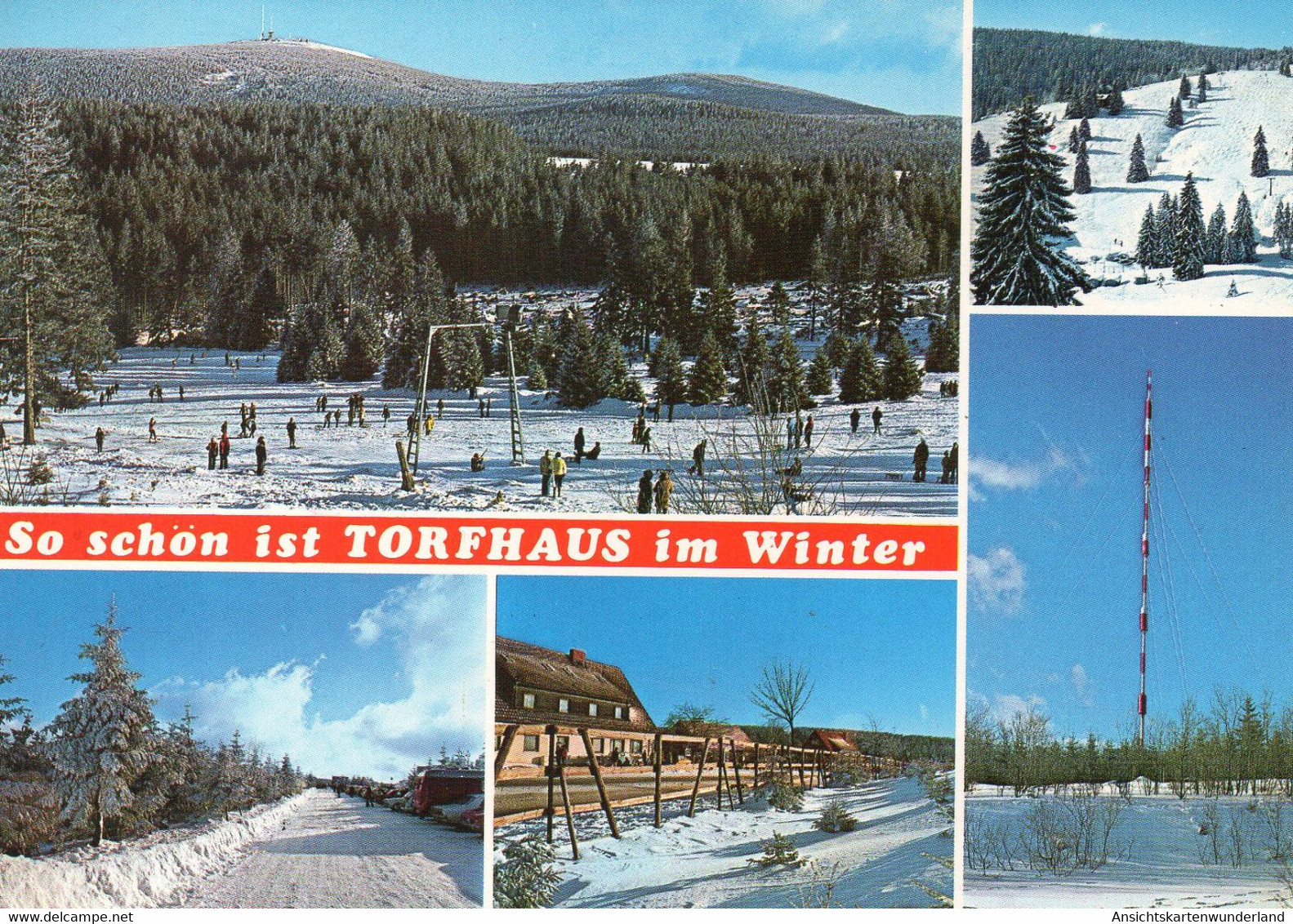 011979  So Schön Ist Torfhaus Im Winter  Mehrbildkarte - Altenau