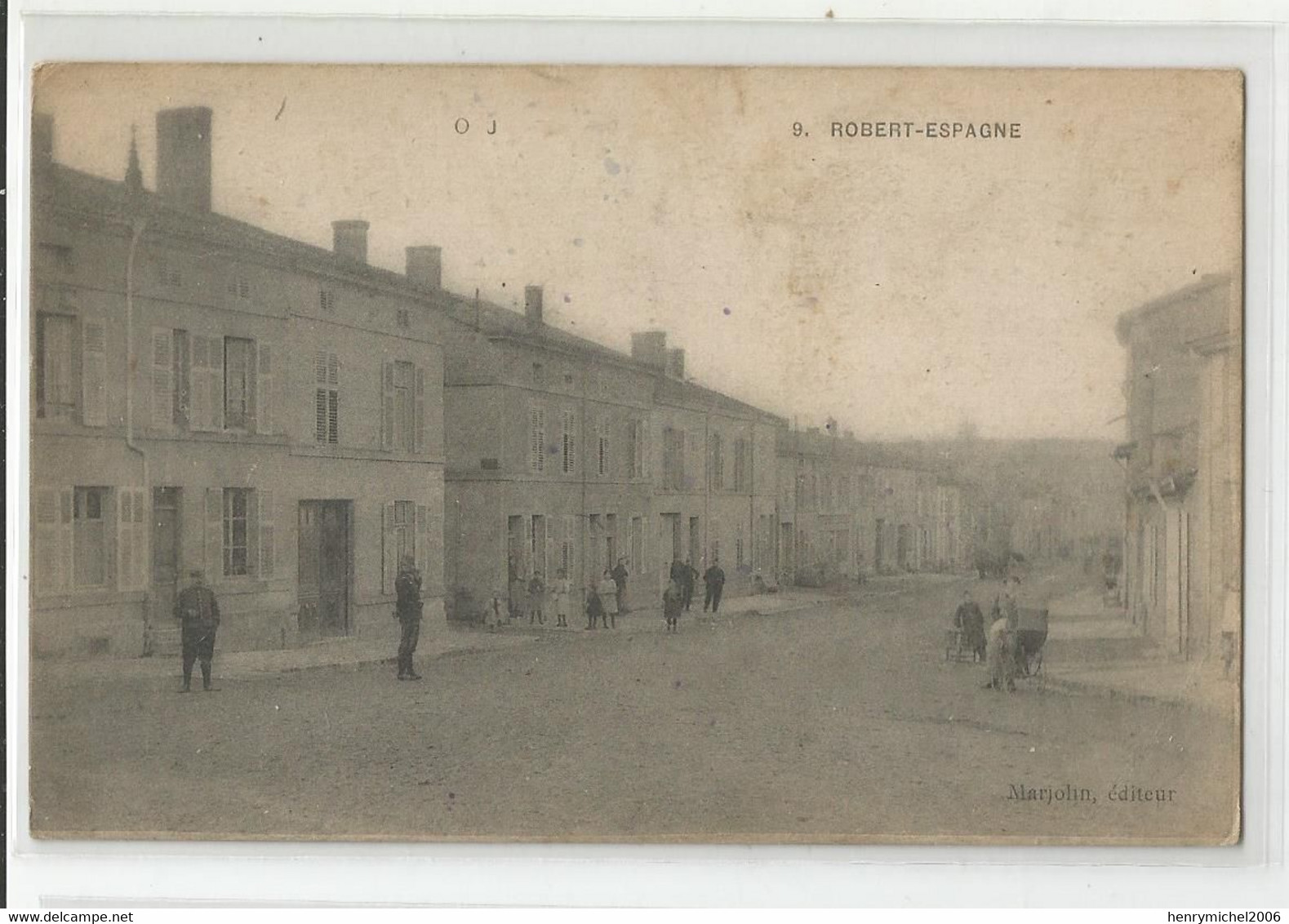 55 Meuse Robert Espagne Rue Animée Ed Marjolin - Sonstige & Ohne Zuordnung