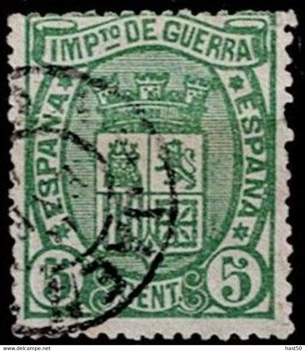 Spanien Spain Espagne - Kriegssteuermarke (EDIFIL 154) 1875 - Gest Used Obl - Usados