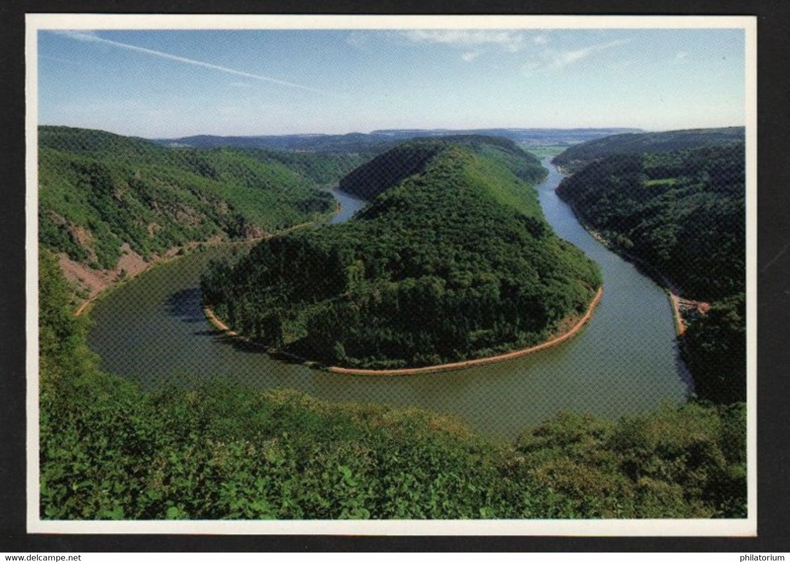 Saarland  Saarschliefe Bei ORSCHOLZ;  Boucle De La Sarre Près D'Orscholz - Kreis Merzig-Wadern