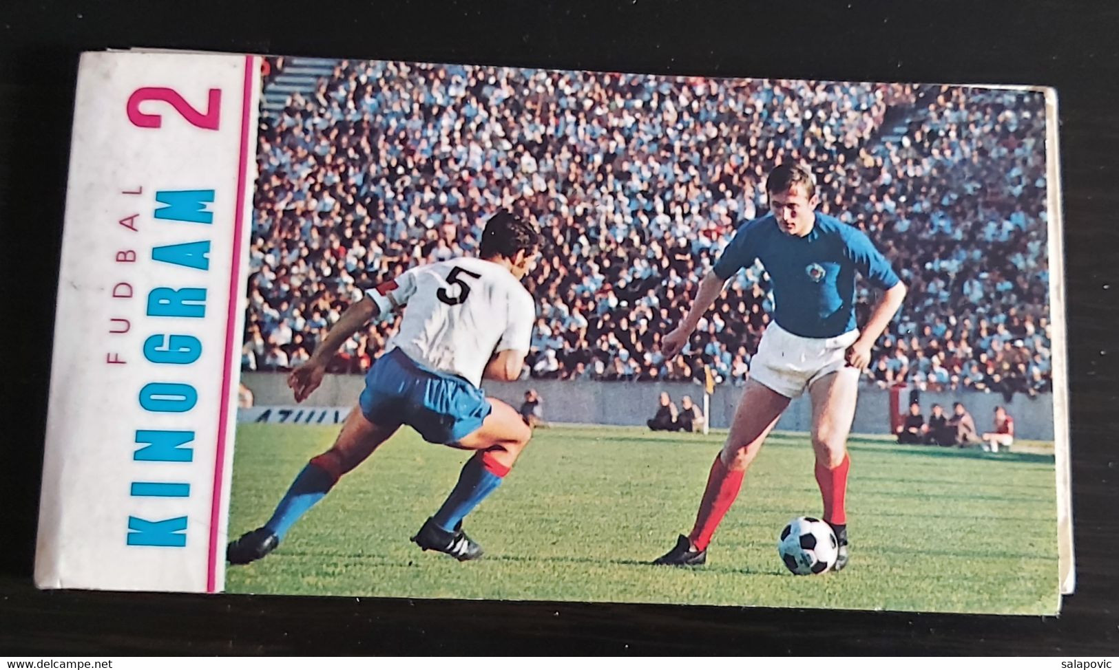 KINOGRAM NOGOMET RAJKO MITIC DRAGAN DZAJIC MIRSAD FAZLAGIC - SLIDE SHOW BOOK, TRAINING FOR FOOTBALL, YUGOSLAVIA 1969 - Bücher