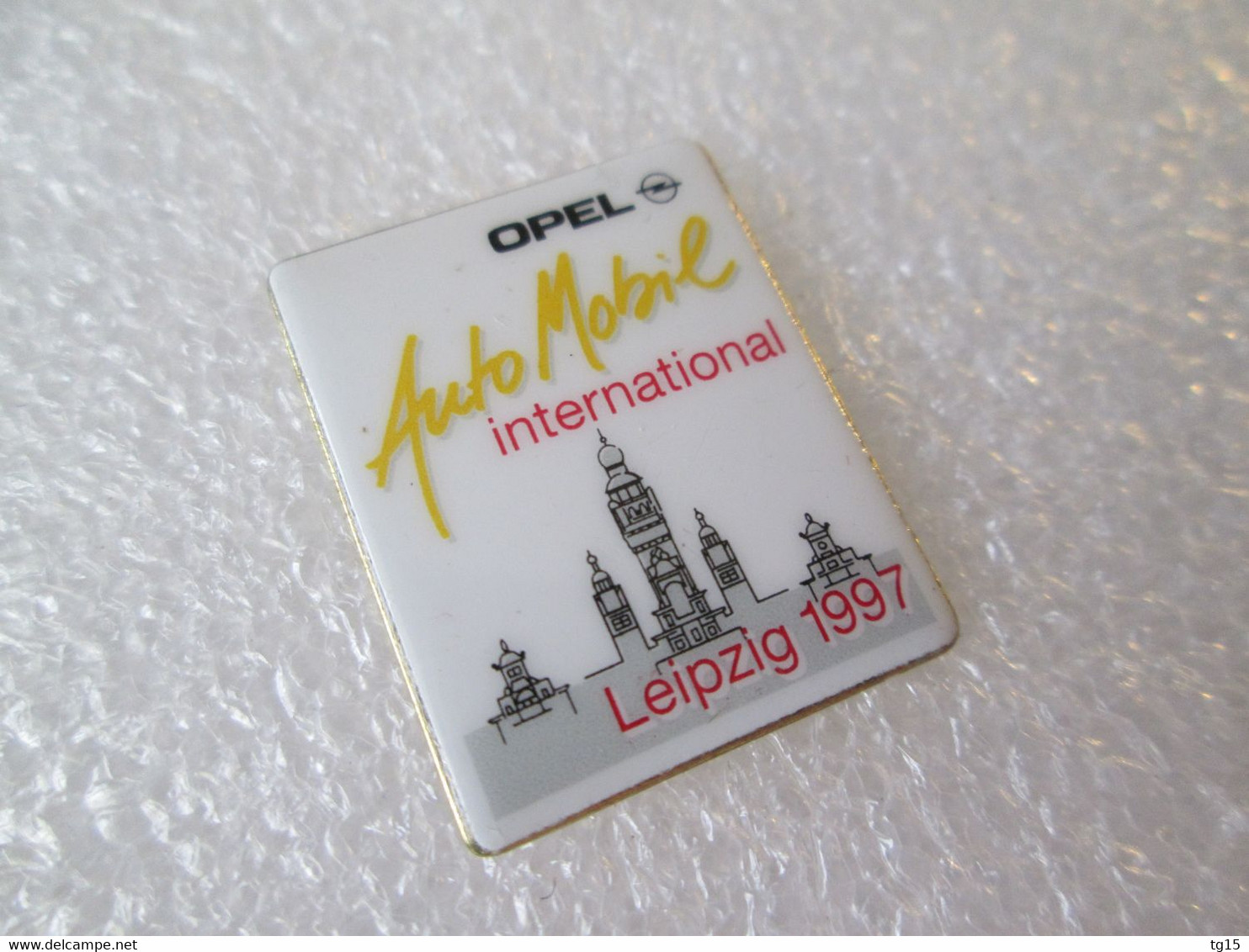 PIN'S    OPEL    AUTO MOBIL  LEIPZIG  1997 - Opel