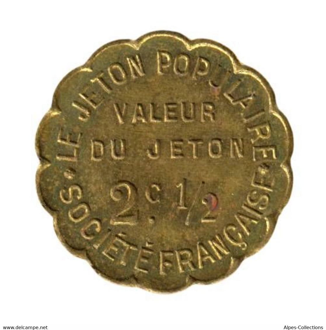 LYON - NR08 - Monnaie De Nécessité -  50 Centimes - Société Française - Monétaires / De Nécessité