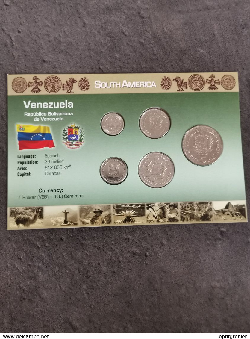 COIN SET / BLISTER MONNAIE VENEZUELA - Venezuela