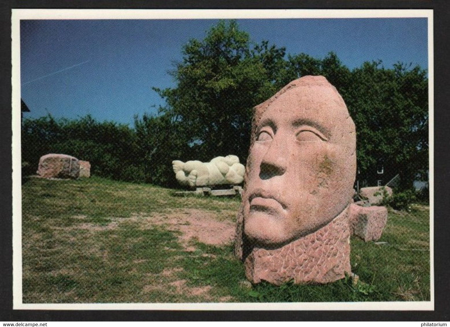 Saarland ; Steine An Der Grenze Bei Merzig; Sculptures à La Frontière Près De Merzig - Kreis Merzig-Wadern