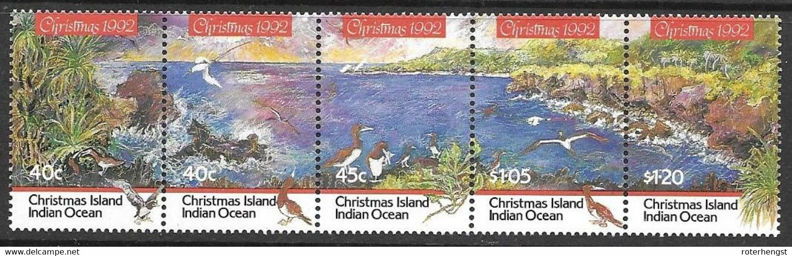 Christmas Islands Mnh ** 1992 8 Euros - Christmas Island