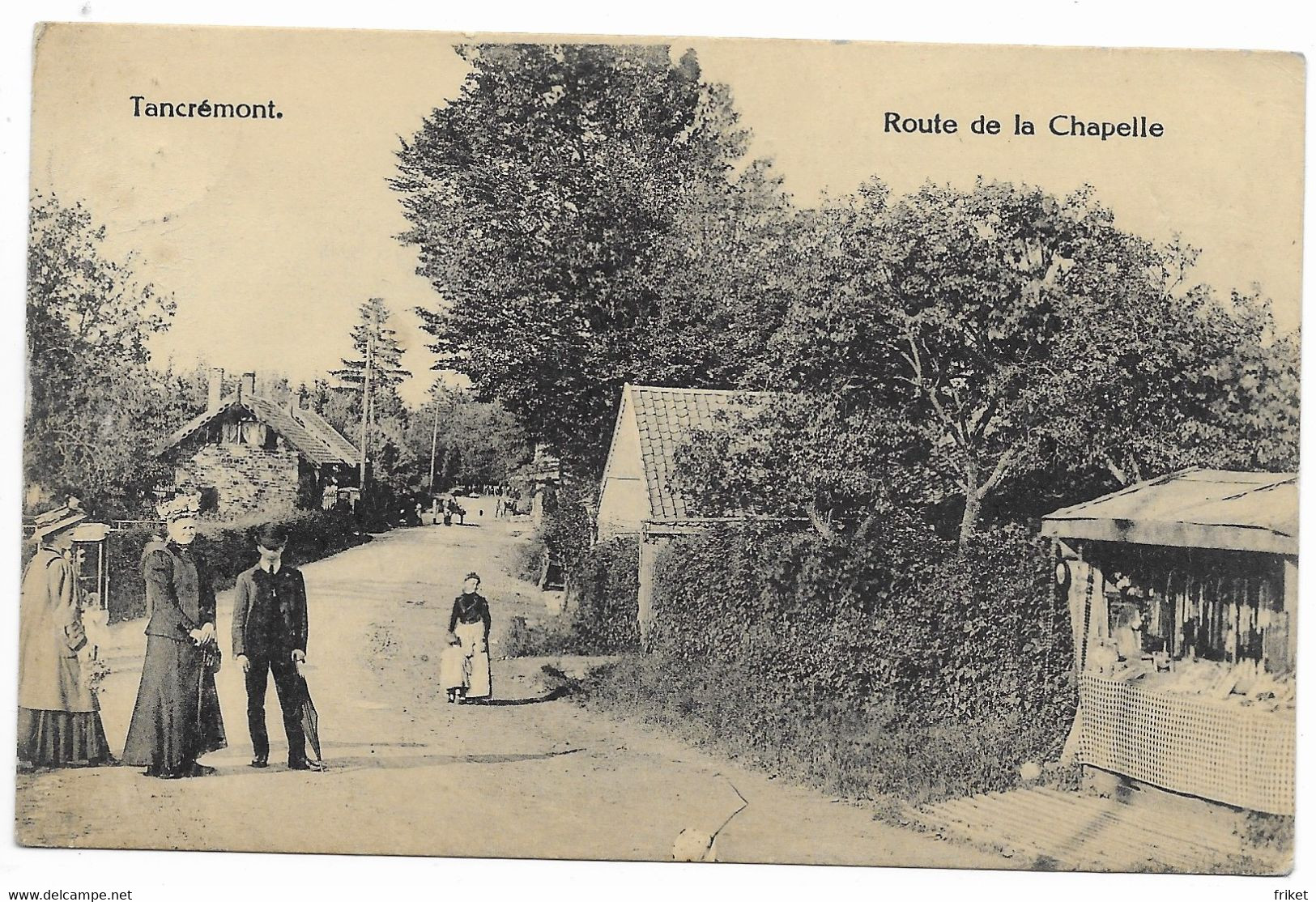 - 2295 -      TANCREMONT  (Pepinster)  Route De La Chapelle - Pepinster